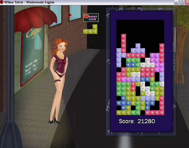 Стандартно играта дори и в нощен режим е... Wilma Tetris е още един тетрис....
